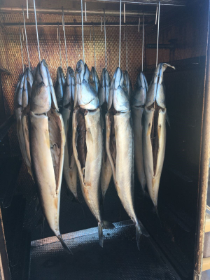 makreel roken door Emiel